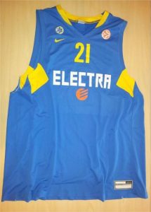 Maccabi Electra Tel Aviv 2010 -11 away kit