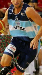 Argentina 2006 FIBA world cup away kit