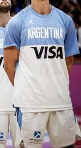 Argentina 2019 FIBA world cup warmup kit