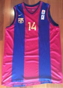 Barcelona 2000-01 Home jersey