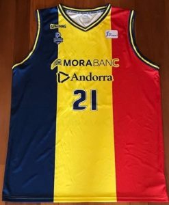 Morabanc Andorra 2018 -19 national flag jersey