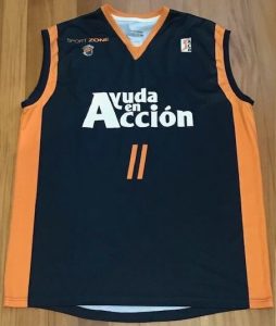 Baloncesto Fuenlabrada 2009 -10 away jersey