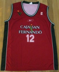 Caja San Fernando Sevilla 2003 – 2004 Home jersey