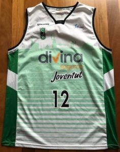 Joventut Badalona 2017 -18 away kit