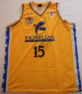 Forum Valladolid 2001 -02 away jersey