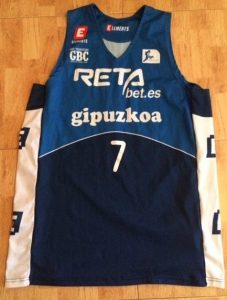 Retabet Gipuzkoa Basket 2015 -16 Home jersey