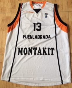 Montakit Fuenlabrada 2011 -12 away jersey