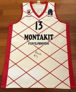 Montakit Fuenlabrada 2016 -17 away jersey