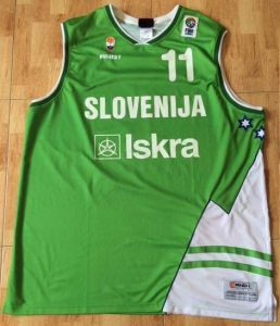 Slovenia Eurobasket 2005 Home kit