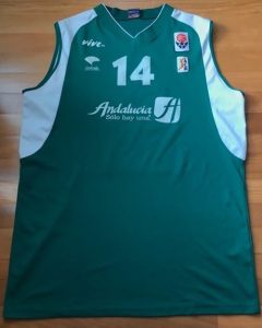 Unicaja Malaga 2003 -04 Home kit