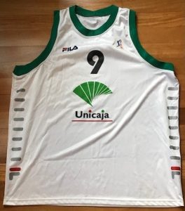 Unicaja Malaga 2002 -03 away kit