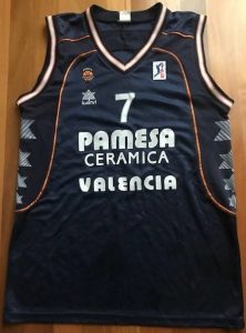 PAMESA Valencia 2001 -02 away black kit