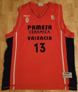 PAMESA Valencia Basket 2007 -08 Home kit