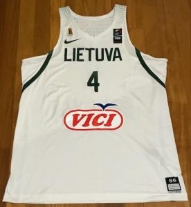 Lithuania 2016 -17 away jersey