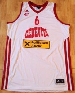 Cedevita Zagreb 2012 -13 Home jersey
