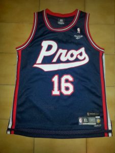 Memphis Grizzlies 2005 -06 Memphis Pros throwback jersey