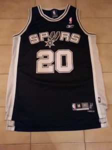 San Antonio Spurs 2002 -03 road jersey