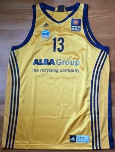 Alba Berlin 2010 -11 Home jersey