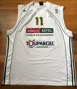 ASVEL 2006 -07 Home jersey