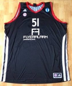 Bayern Munich 2011 -12 alternate black jersey