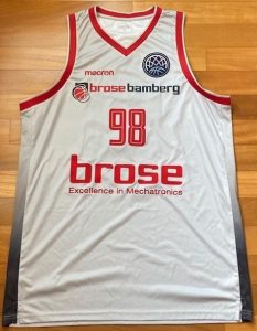 Brose Bamberg 2018 -19 Home jersey