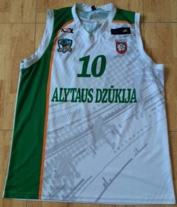 Dzūkija Alytaus 2014 -15 away jersey