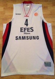 Efes Pilsen 2008 -09 away jersey