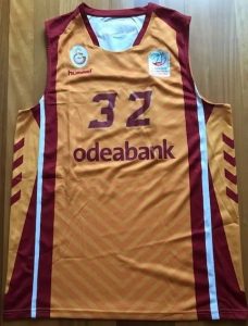 Galatasaray 2017 – 2018 away yellow jersey