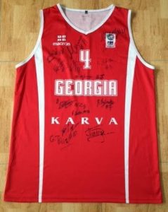 Georgia 2012 -13 away jersey Eurobasket 2013