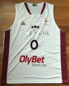 Latvia 2016 -17 Home kit