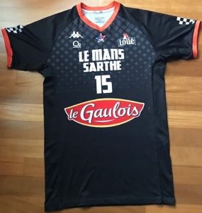 Le Mans Sarthe 2018 -19 alternate short sleeve black jersey