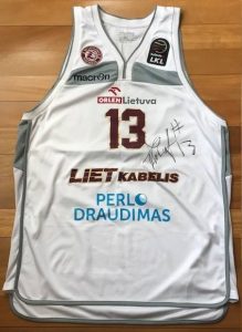 Lietkabelis 2017 -18 away jersey