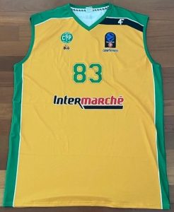 Limoges 2017-18 yellow jersey