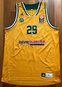 Limoges 2015 -16 yellow jersey