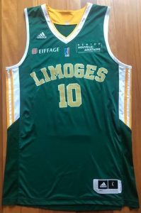 Limoges 2016 -17 away jersey