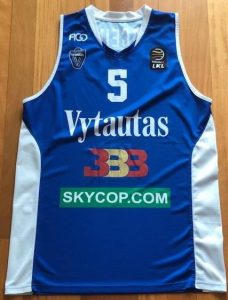 Vytautas Prienai 2017 – 18 Home kit