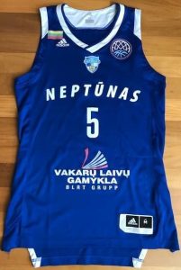 Neptūnas 2017 -18 Home away jersey