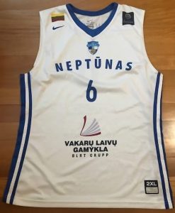 Neptūnas Klaipeda 2015 -16 Home jersey