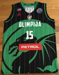 Union Olimpija Ljubljana 2014 -15 alternate jersey