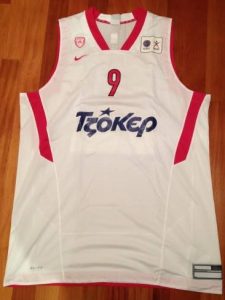 Olympiacos 2012 -13 white jersey
