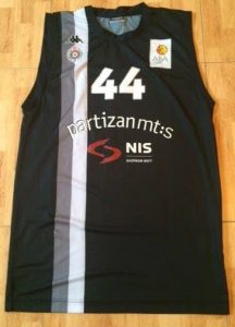 Partizan Belgrade 2012 -13 away jersey