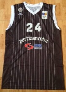 Partizan Belgrade 2010 -11 away jersey