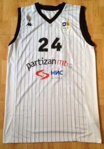 Partizan Belgrade 2010 -11 Home jersey