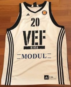 VEF Riga 2010 -11 away jersey