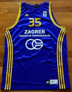 KK Zagreb 2010 -11 away jersey