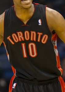 Toronto Raptors 2012 -13 alternate jersey