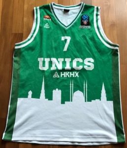 UNICS Kazan 2018 -19 away jersey