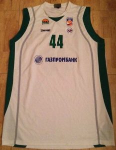 UNICS Kazan 2011 -12 Home jersey