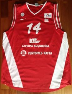 Ventspils 2006 -07 away jersey