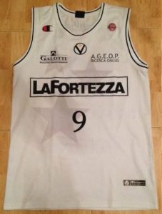 Virtus Bologna 2007 -08 Home jersey